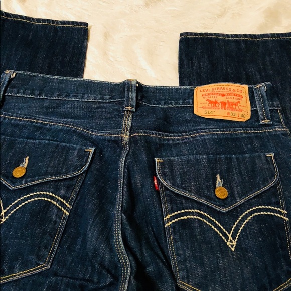 levis 514 with flap pockets